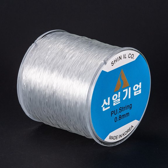 Korean Elastic Thread Clear 0.8mm about 164.04 yards(150m)/roll