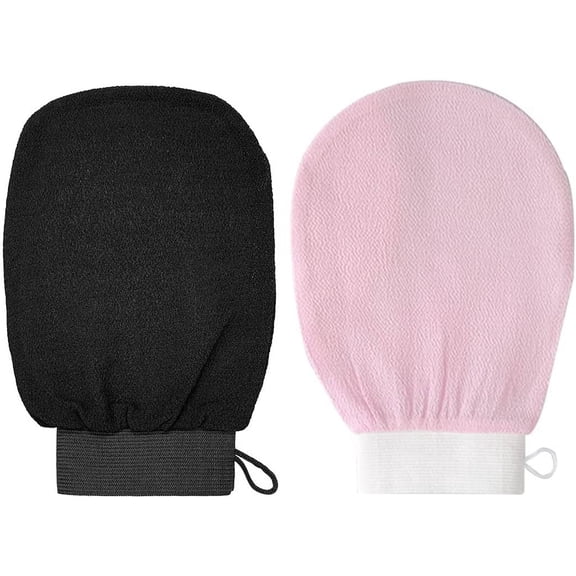 Korean Exfoliating Mitts Visibly Lift Away Dead Skin, Exfoliator for Bath Shower, Dead Skin Remover Mitts for Men Women