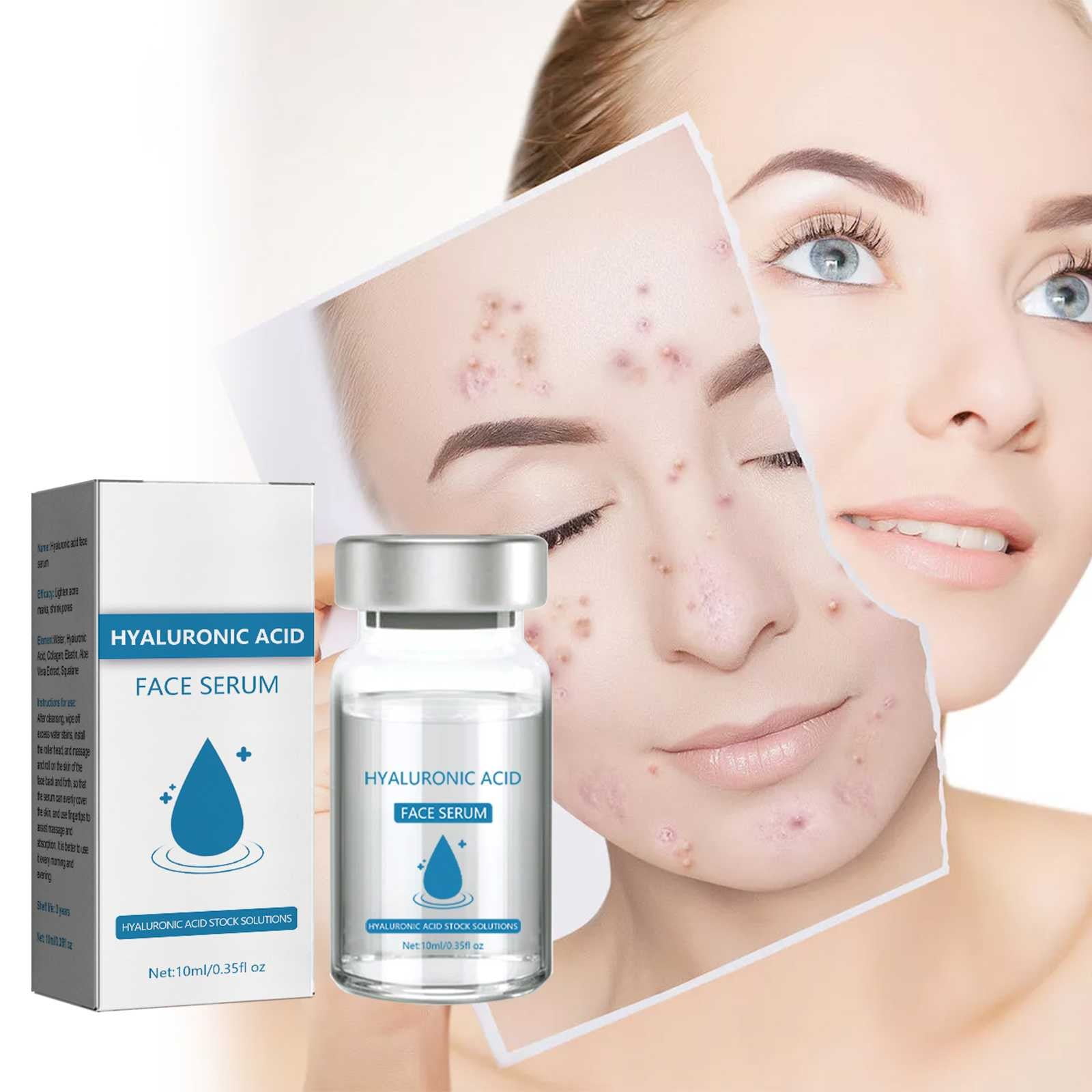 Korean Face Care Antioxidant Facial for Glowing Face Lip Lip Plumper Skinb5 Korean Face Products Power Dry Reverse Regimen for Face Lift Skin Texture Smoother Face Jawline Enhancer Organic Peptide
