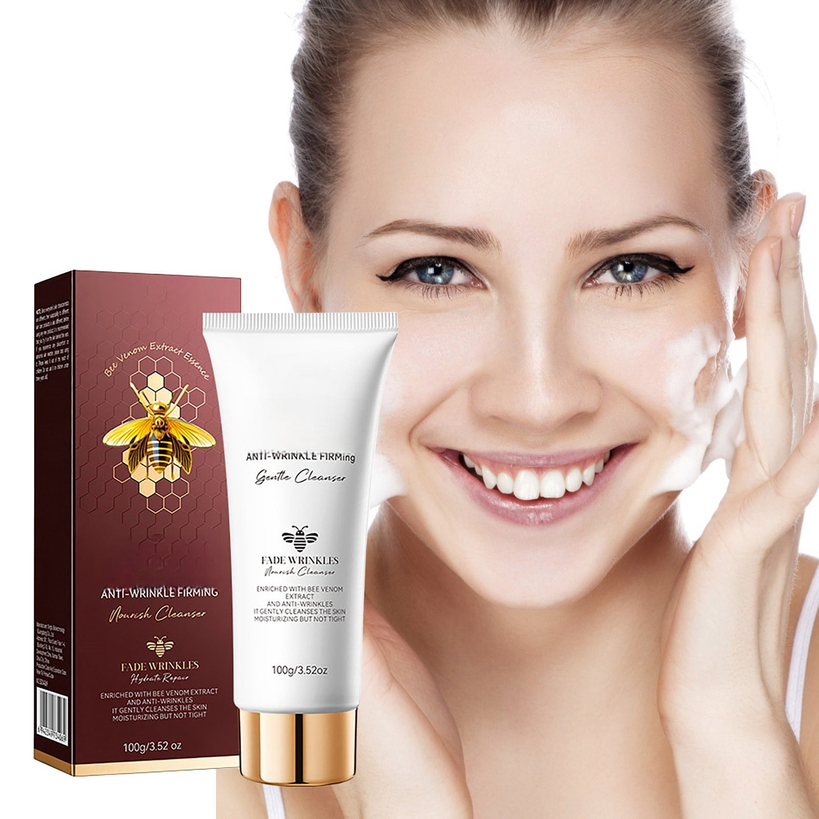 Korean Face Wash Cleanser Firming And Gentle Cleansing Cleanser Aloe Face Replenishing Facial