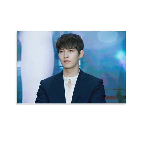 Korean Famous Male Star Hong Jong-Hyun Canvas Wall Art Print Poster for Home School Office Decor