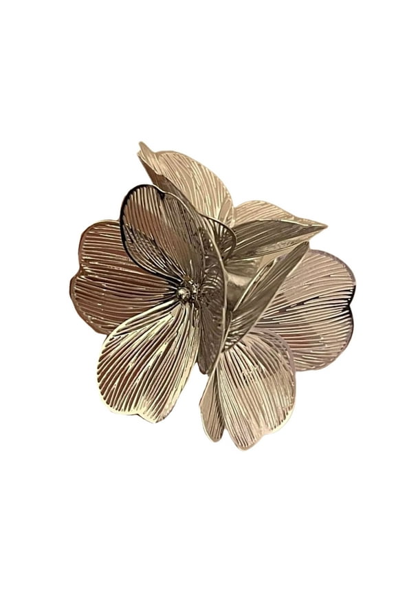 Korean Fashion Forefinger Rings for Women Featuring Unique Waterfall Fishtail and Sparkling Flower Accent Casual Wear