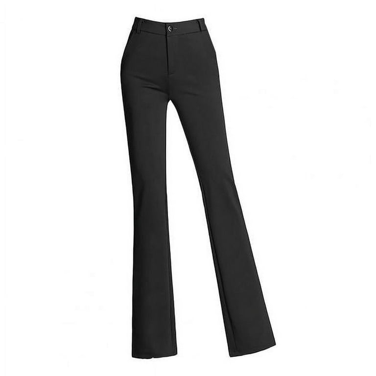 Elegant Simplicity Solid Zipper Regular High Waist Type A Solid Color Bottoms Elegant Simplicity Solid Zipper Regular High Waist Type A Solid Color Bottoms