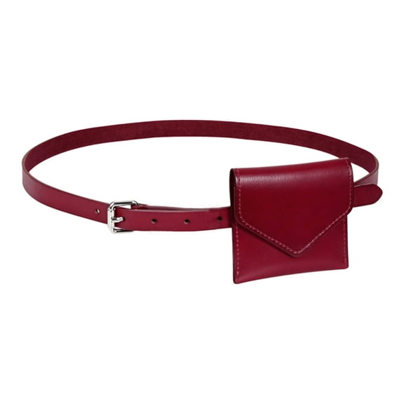 Korean Fashion Waist Bag For Commuters And Shoppers Simple Yet Stylish Design PU Leather Belt Bags For Any Outfit