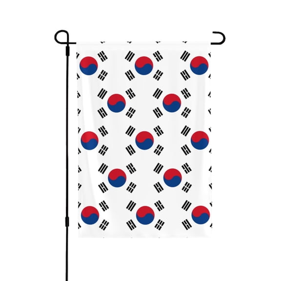 Korean Flag House Flag 28 X 40 Inch Garden Flag Decorative House Yard Double Sided Flag For Decoration