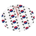 thumbnail image 1 of Korean Flag Tree Skirt Christmas Printed Xmas Holiday Decorations Indoor Outdoor 48", 1 of 6