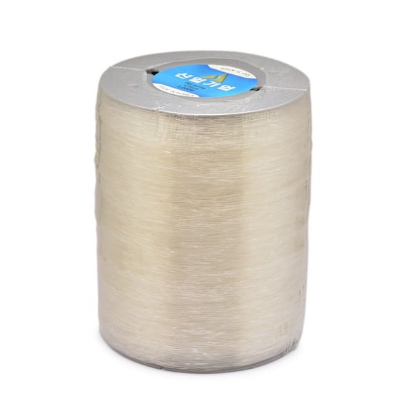 Korean Flat Elastic String Elastic Beading Thread for Stretch Bracelet Making Clear 0.6mm about 1093.61 yards(1000m)/roll DIY