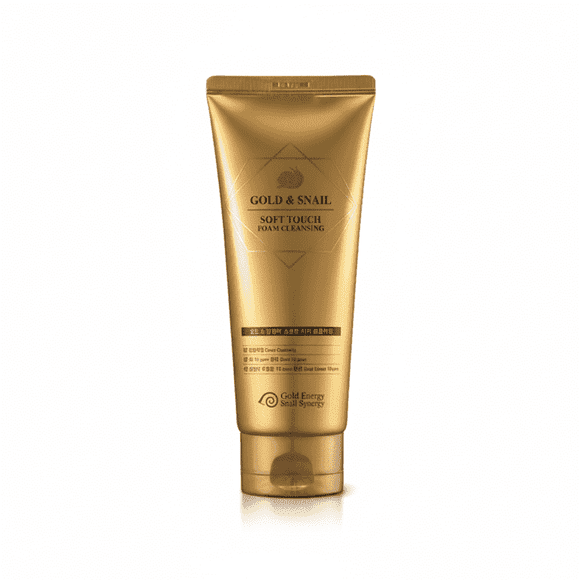 Korean Foam Cleanser – Gold & Snail Soft Touch Cleanser 170ml