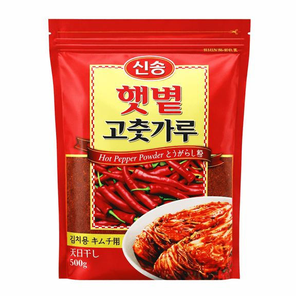 Korean Gochugaru Coarse Chili Flakes, Red Pepper Flakes for Kimchi & Cooking, 1.1Lbs Resealable Bag