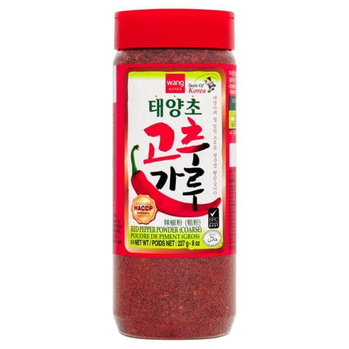 Korean Gochugaru Red Pepper Powder 227g, British Import (Pack of 2)