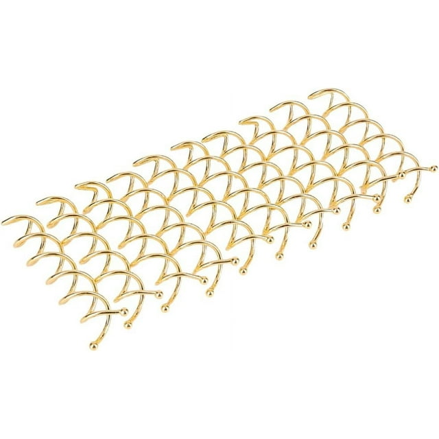 Korean Hair Bun Clips Bridal Hair Clip Jeweled Hair Clips 20Pcs Spiral