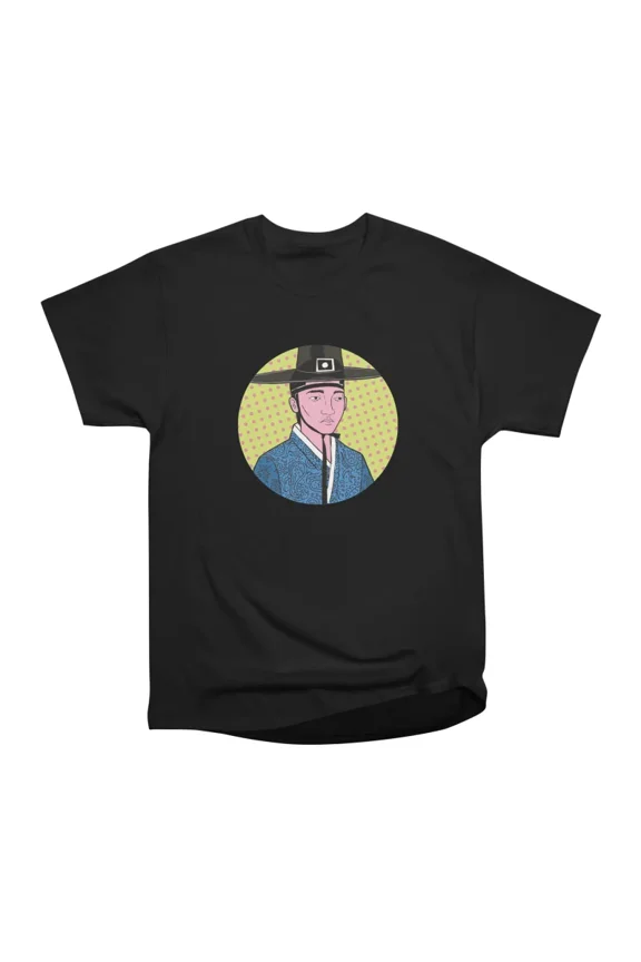 Korean Hanbok Man T-Shirt Tee Gift For Him Merch For Her Apparel For Friend