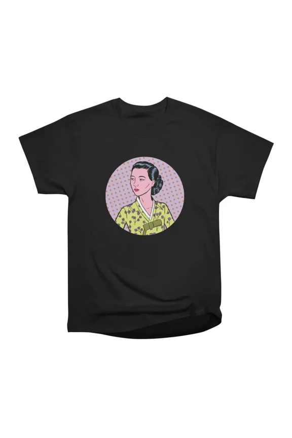 Korean Hanbok Woman T-Shirt Tee Gift For Him Merch For Her Apparel For Friend