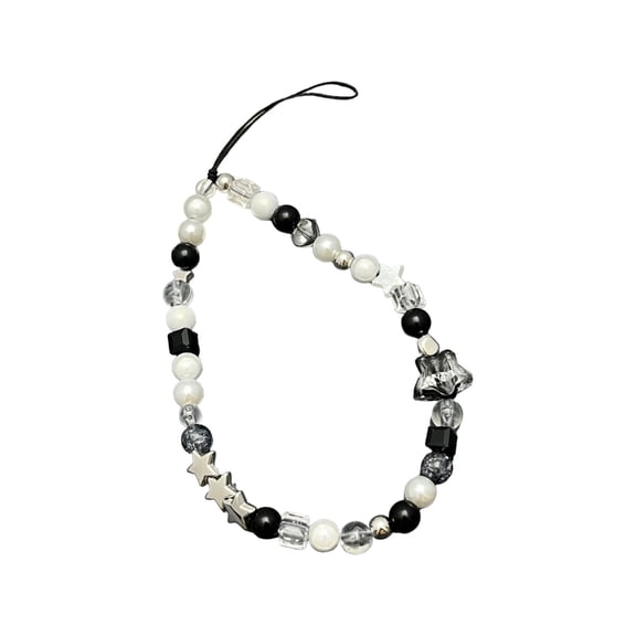 Korean Inspired Stone Star Phone Lanyard Fashionable Camera straps Jewelry Gift Concept