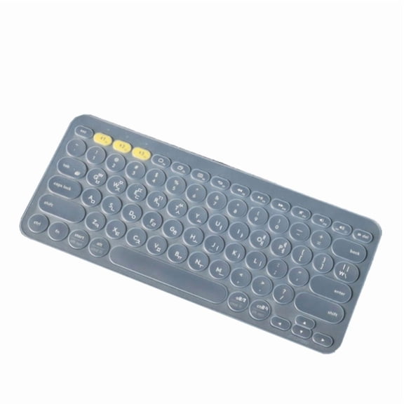 Korean Keyboard Cover for Logitech K380 and K480 Protects Against Dust and Spills with Silicone Material