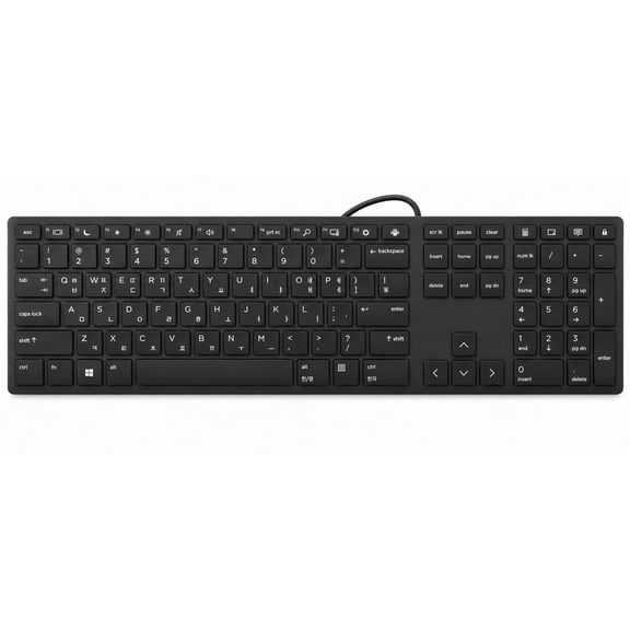 Korean Keyboard USB Computer Language Keyboard Korean Layout HP