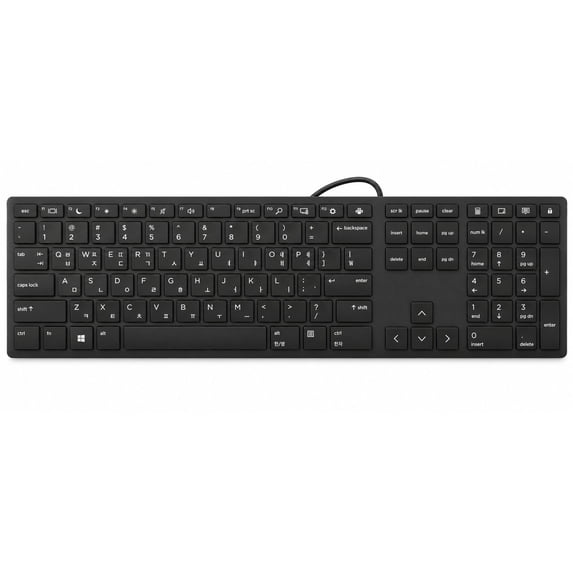 Korean Keyboard USB Computer Language Keyboard Korean Layout HP