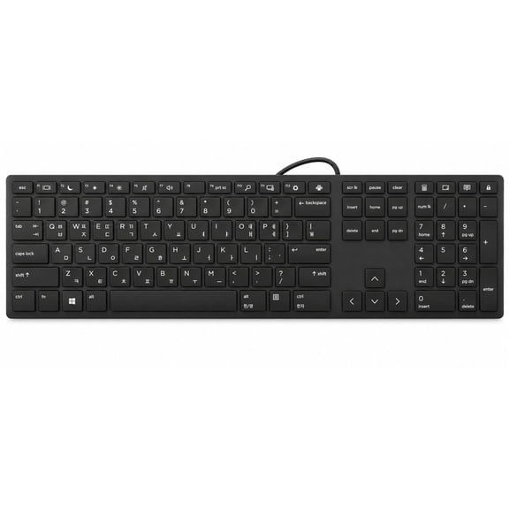 Korean Keyboard USB Computer Language Keyboard Korean Layout HP