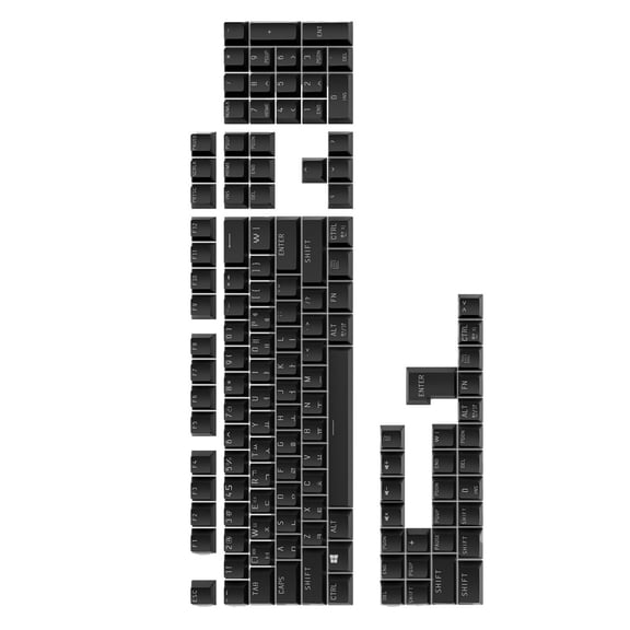 Korean Keycaps 104Keys OEM Backlit Keycaps for 61 64 68 75 98 104 Keyboard for Customized Typing Experience