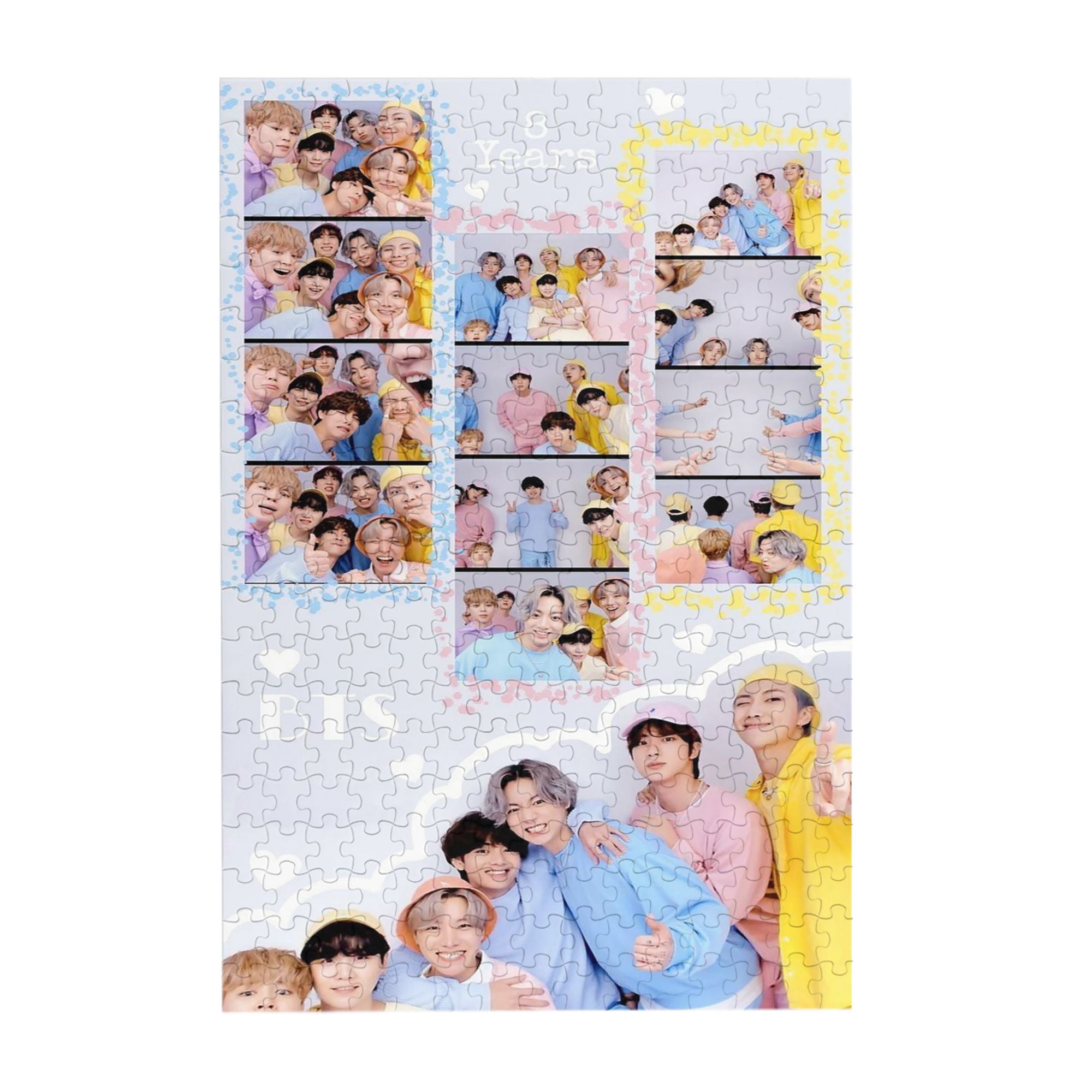 Korean Kpop BT21 300 Piece Jigsaw Puzzle Puzzle for Adults Child and