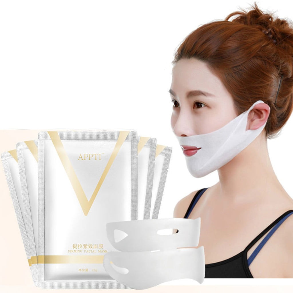 Korean Men Skin Care Set Line Neck Face Lift V Lifting Chin Up Patch