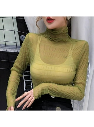 Korean top turtleneck outfit