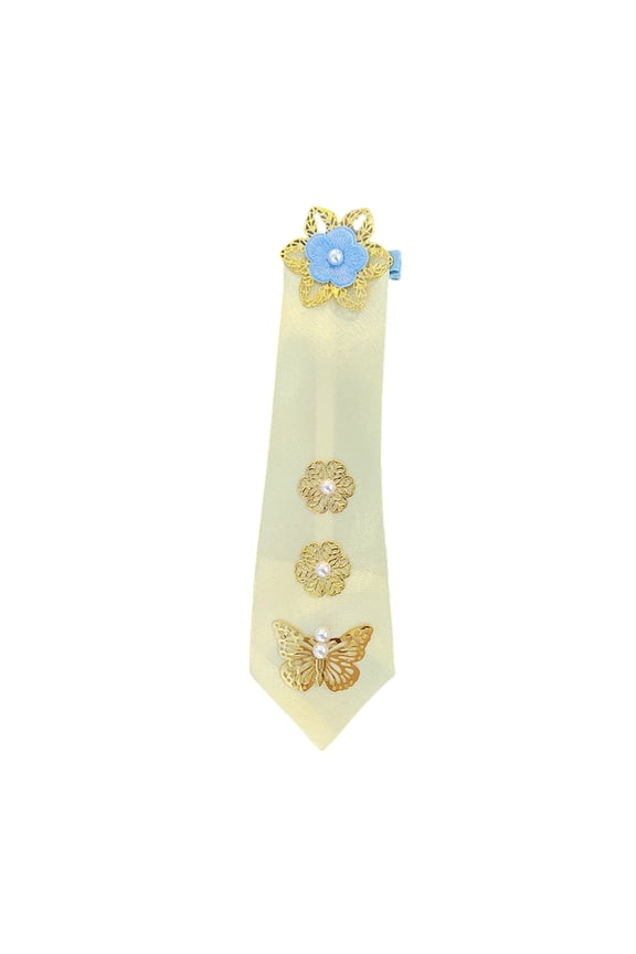 Korean Nationality Hanbok Hair Accessory With Butterfly Flower Designs Yanji Traditional Costume Headband For Everyday