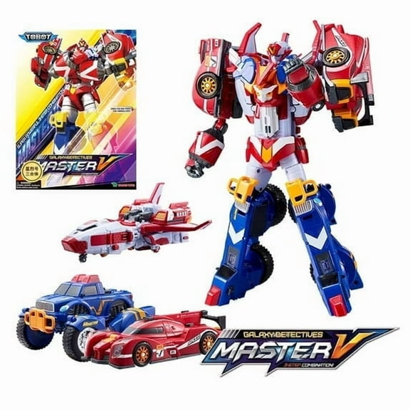 Transformes Robot Detectives Beast Bigtrail Speed Deformation Vehicle Action Figure Master V Toys