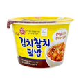 thumbnail image 1 of (1 PACK) Korean Ottogi Cupbap Microwavable Rice Bowls 2 Cups (Kimchi Tuna), 1 of 2
