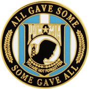 Eagle Emblems P15115 Pin - Korea, Pow Mia - 1 in.