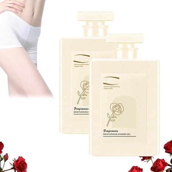 Korean Perfumed Moisturizing Body Wash - 11.8 Fl Oz (350ml) Fragrant Shower Gel, Collagen-Infused Exfoliating Wash, Firming & Smoothing, Unisex For Women & Men, All-Body Use Winter Wedding, Christma