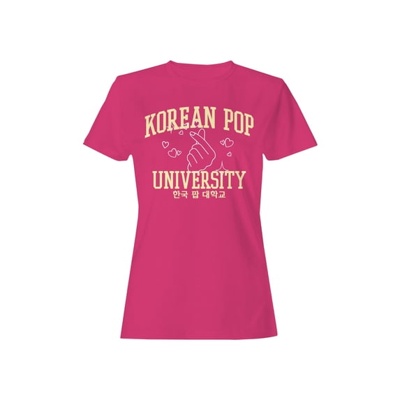 Korean Pop University Design Women's T-shirt