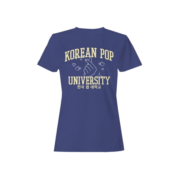 Korean Pop University Design Women's T-shirt