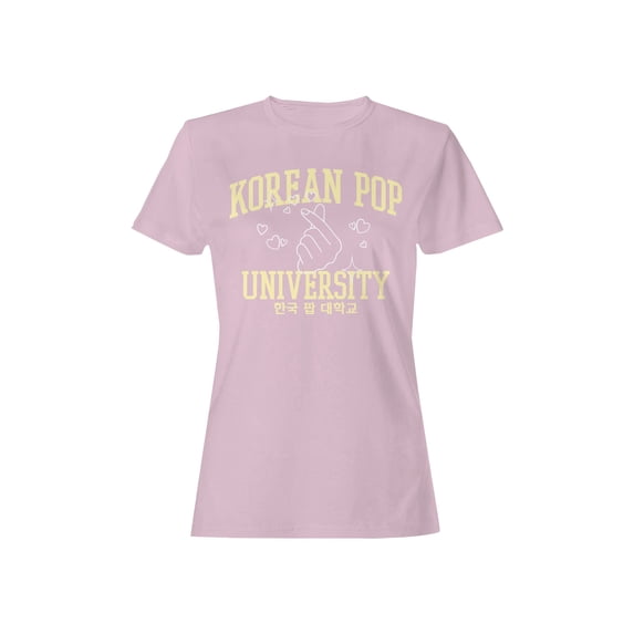 Korean Pop University Design Women's T-shirt