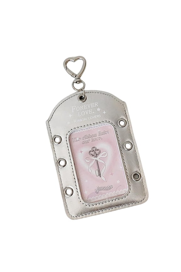 Korean Popular Music Photocard Holder Keychain Document Badge Holder Keychain Bus Card Pendant Keychain