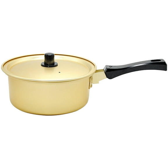 Korean Ramen Noodle Pot Fast Heating Aluminum Cooking Pot for Kitchen Use and Lightweight