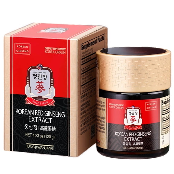 JungKwanJang Korean Red Ginseng Extract for General Health & Wellness 120g