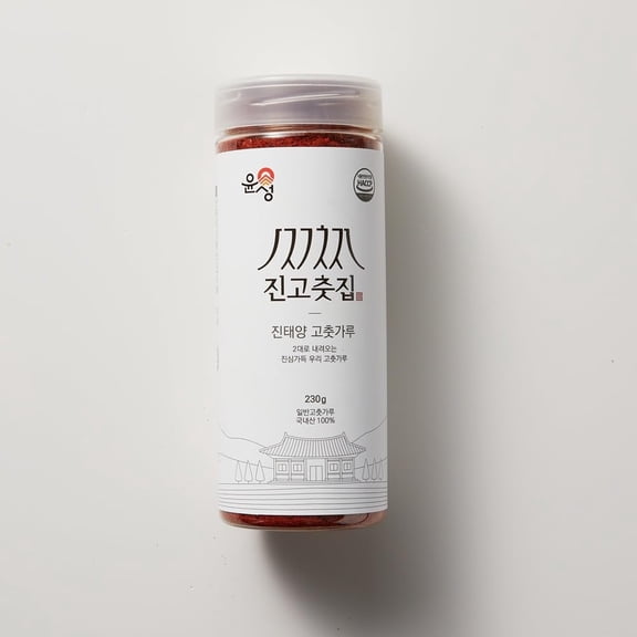 Korean Red Pepper Powder 100% Sun-Dried Chili Pepper (Coarse Type (for Kimchi) 230g/8.11oz.)
