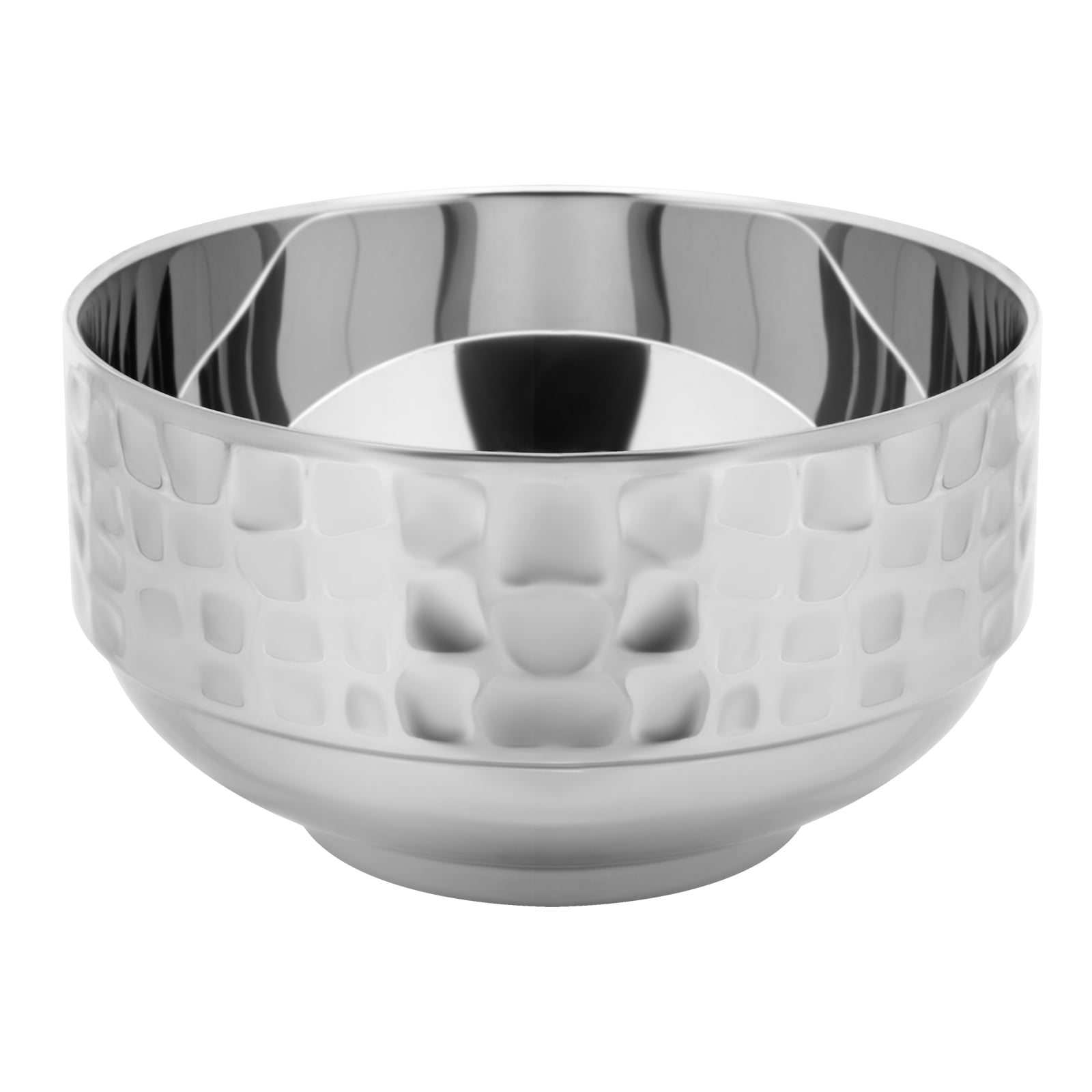 Korean Rice Bowls with Lid Metal Serving Bowls Double Layer Bowls for