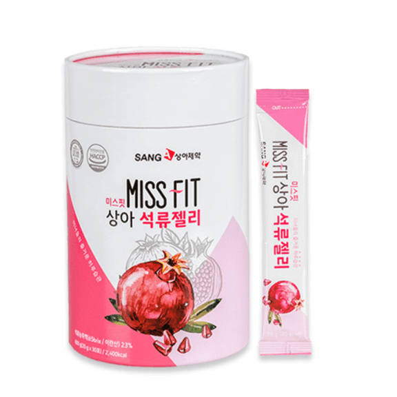 Korean Sanga Collagen Miss Fit Pomegranate Jelly 20g x 30 Packets