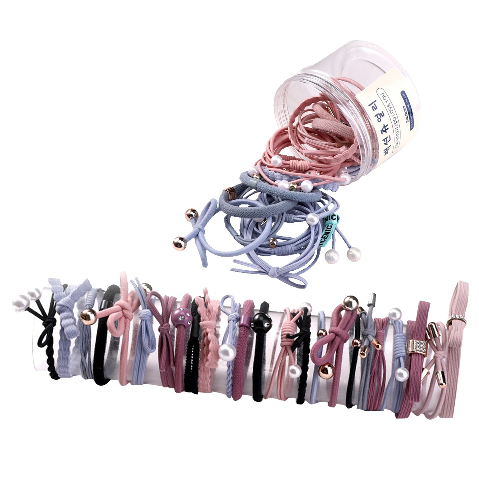 Korean Simple Head Rope Female Rubber Band Hair Rope Headdress Leather