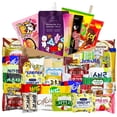 thumbnail image 1 of Korean Snack Box 48 Count Journey of Asia Individual Wrapped Packs of Coffee, Snacks, Chips, Cookies, Noodle and Drink, Treats for Kids, Children, College Students, Adult and Senior, 1 of 10