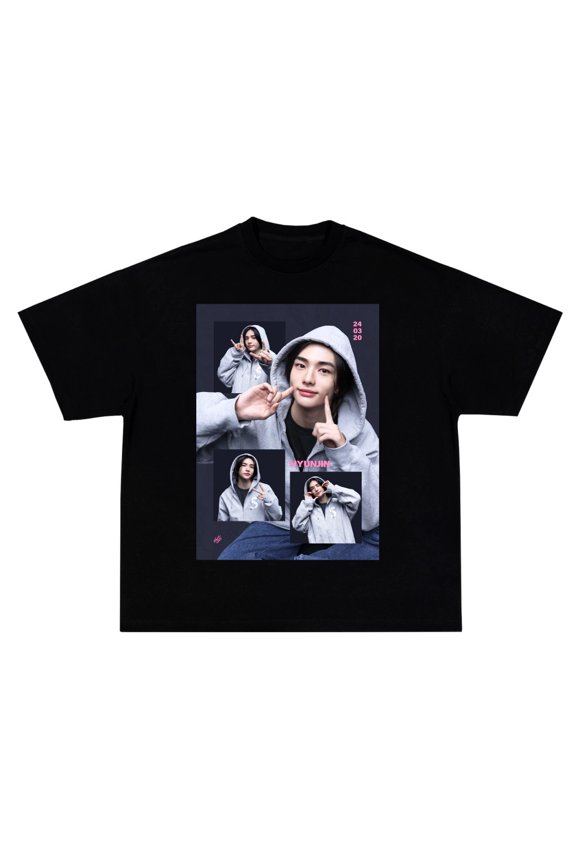 Korean Stage Fashion-Inspired Shirt with Energetic Dance Idol Graphic, S-3XL