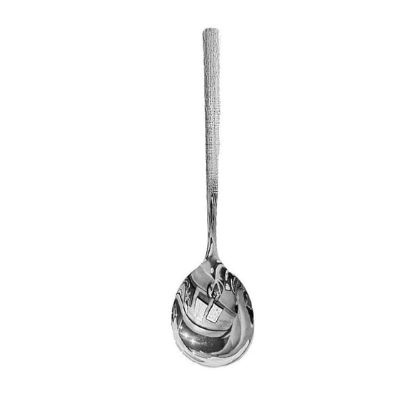 Korean Stainless Steel Spoon, 10Pcs Ginseng Pattern Korean Kitchen Ware