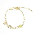 thumbnail image 1 of Best-Korean Star Moon Pendant Bracelet| O6Y8, 1 of 8