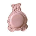 thumbnail image 1 of Korean Style Cartoon Ceramic Bowl Cereal Breakfast Bear-shaped Oatmeal Bowl, 1 of 9