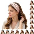 thumbnail image 1 of Korean Style Chiffon Headband for Washing Face Non Stretchy Hair Band, 1 of 4