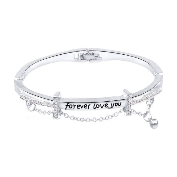 Womens Alloy Bracelet Korean Fashion Electroplated Trendy Wild Jewelry Anniversary Celebrations Trade Fairs Festivals