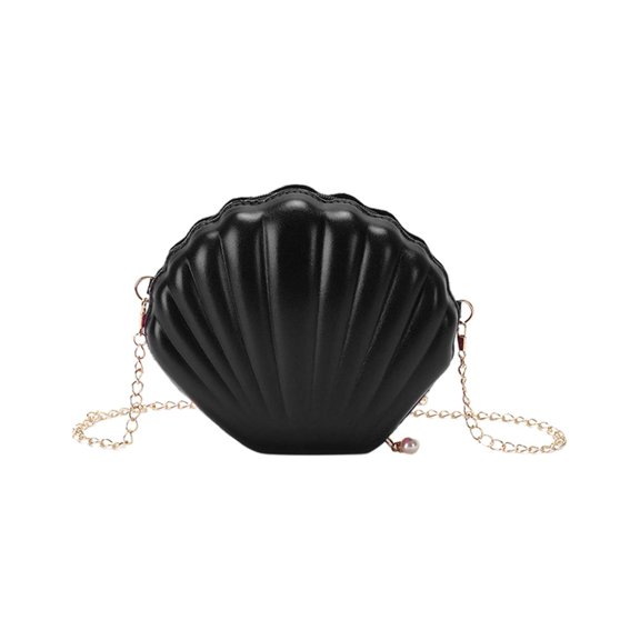 Korean Style Hard PU Chain Crossbody Bag for Women Compact Spacious Shoulder Handbag Trendy Daily Casual Fashion Purse