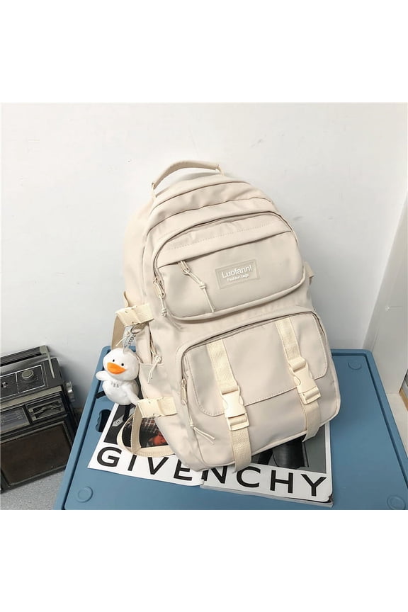 Korean Style Large Capacity All Match High School And College Student Schoolbag,Pink